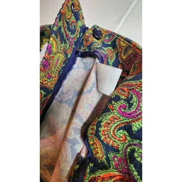 Talbots Curvy Multi Colored Ankle Pants Women's Size 8 - Picture 10 of 16